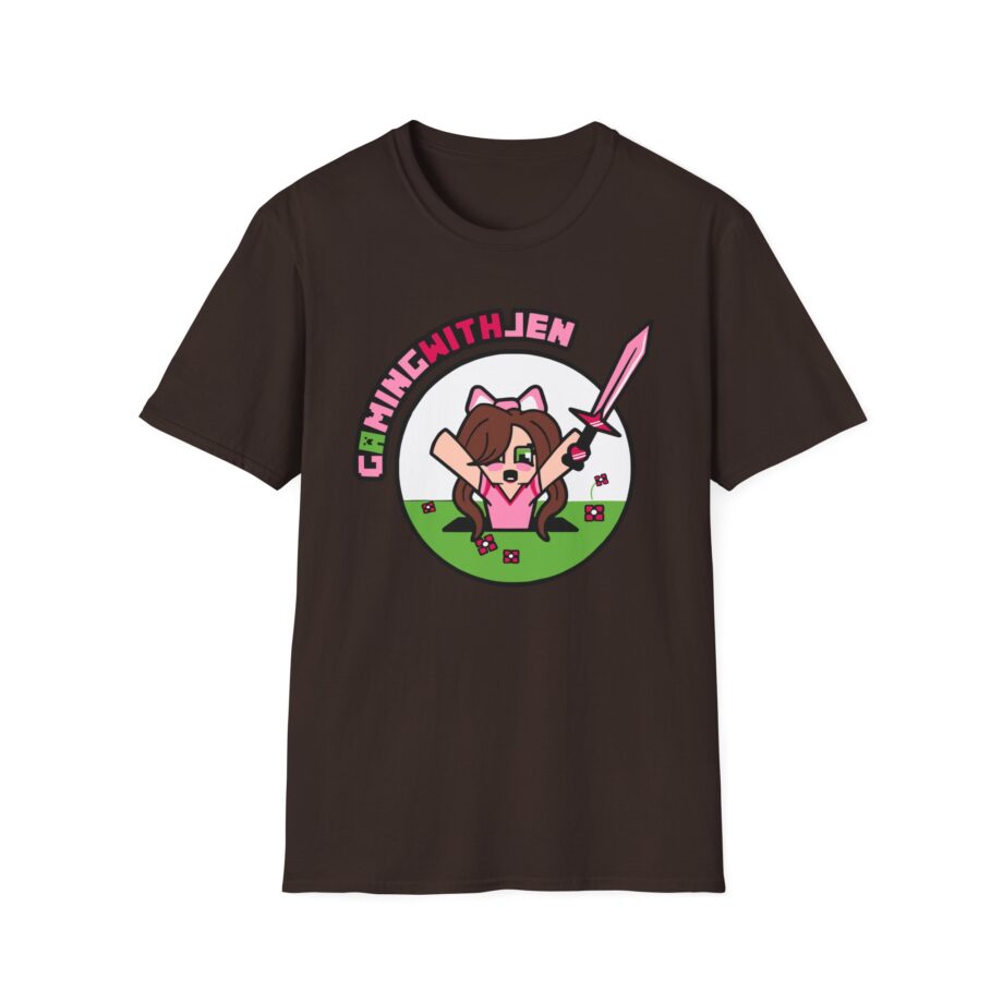 Popularmmos Gaming With Jen Unisex Softstyle T-shirt