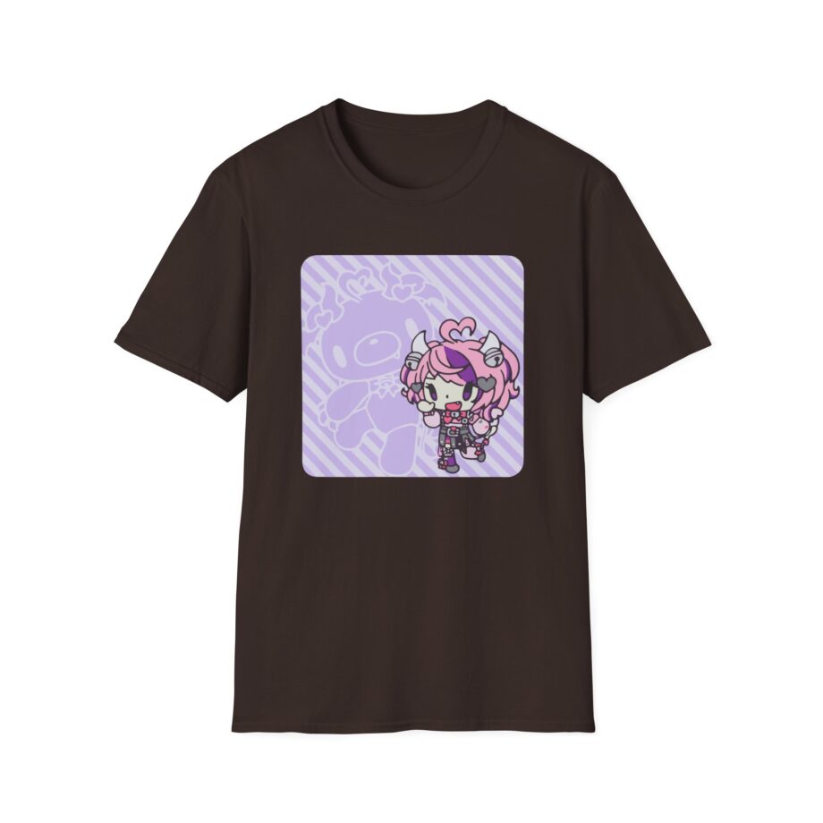 Vshojo Ironmouse X Gloomy Bear Unisex Softstyle T-Shirt