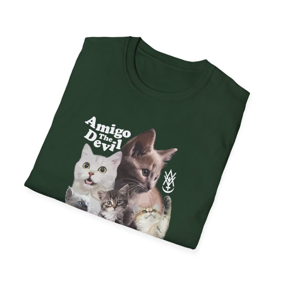 Amigo the Devil  Too Many Puppies Unisex Softstyle T-shirt