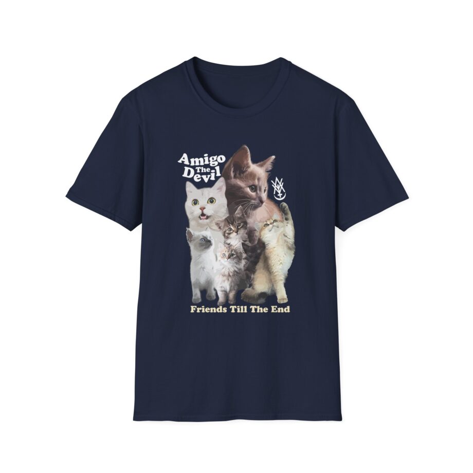 Amigo the Devil  Too Many Puppies Unisex Softstyle T-shirt