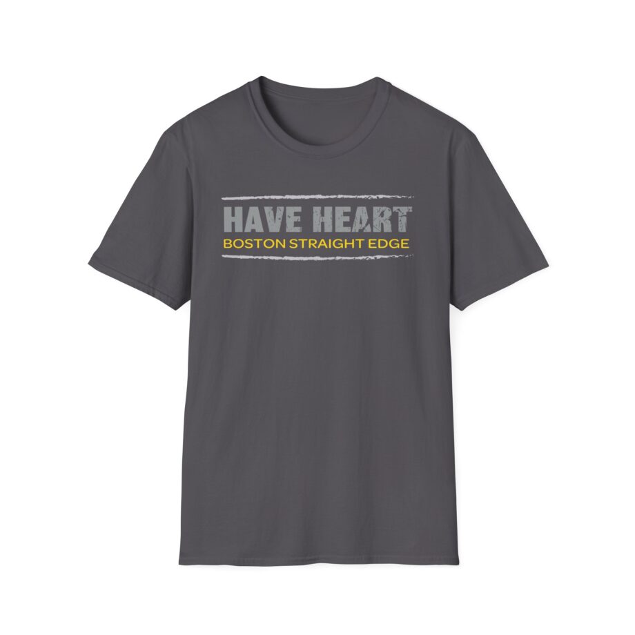 Have Heart Boston Straight Edge Unisex Softstyle T-shirt