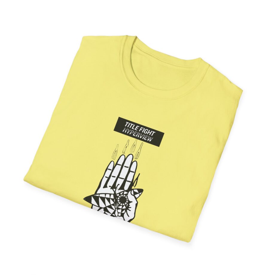 Title Fight Hyperview Hand Unisex Softstyle T-Shirt