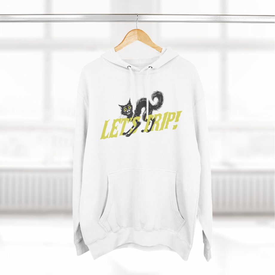 Sturniolo Let's Trip Cat Three-panel Fleece Hoodie