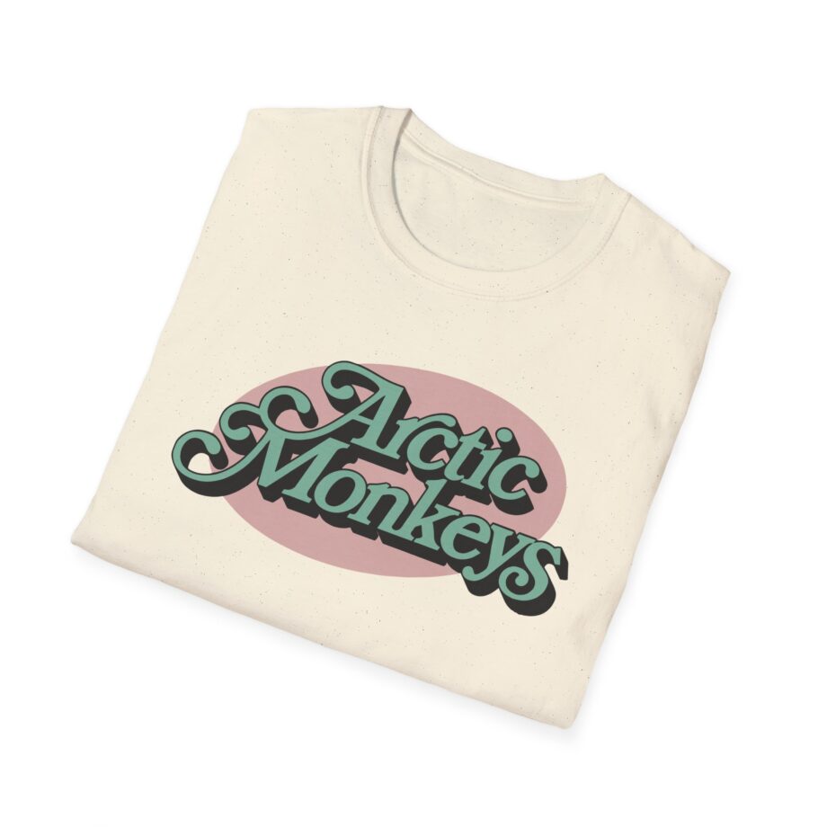 Arctic Monkeys Ornate Logo Unisex Softstyle T-shirt