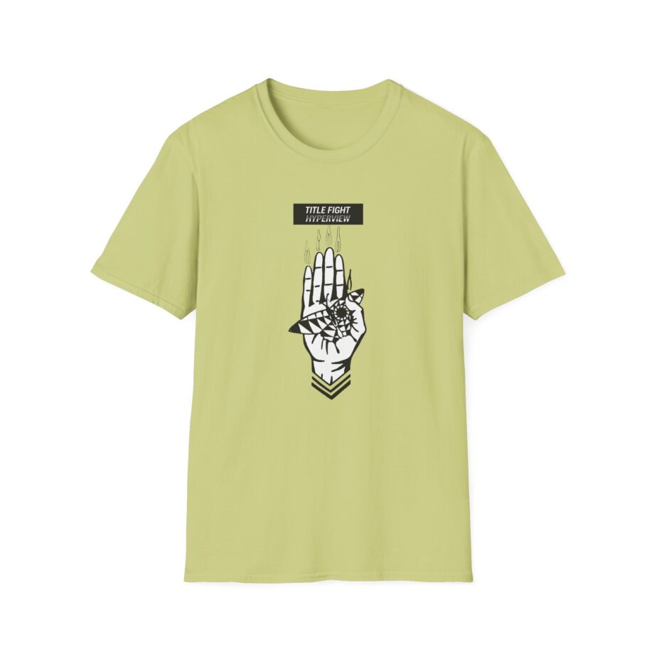 Title Fight Hyperview Hand Unisex Softstyle T-Shirt