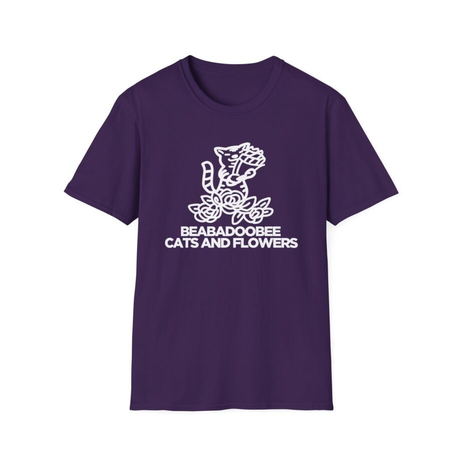 Beabadoobee Cats and Flowers Unisex Softstyle T-Shirt