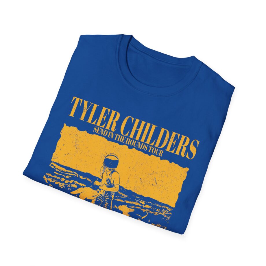 Tyler Childers Grey Hounds Tour Unisex Softstyle T-shirt