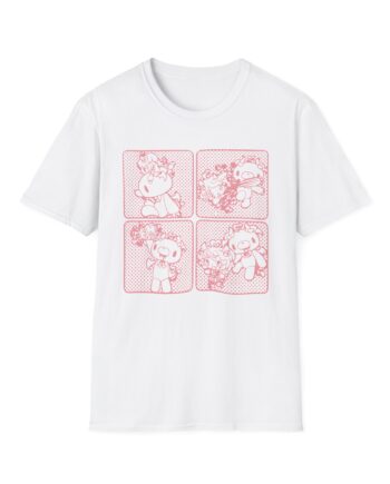 Vshojo Ironmouse X Gloomy Bear Unisex Softstyle T-Shirt