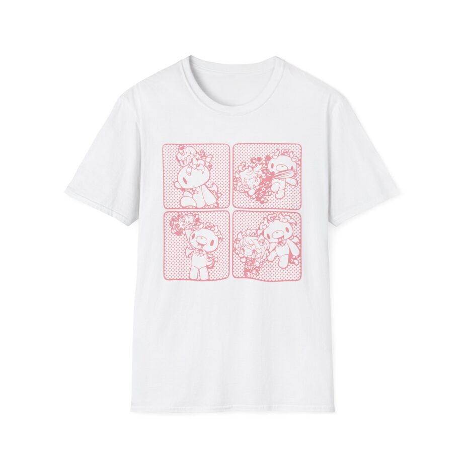 Vshojo Ironmouse X Gloomy Bear Unisex Softstyle T-Shirt