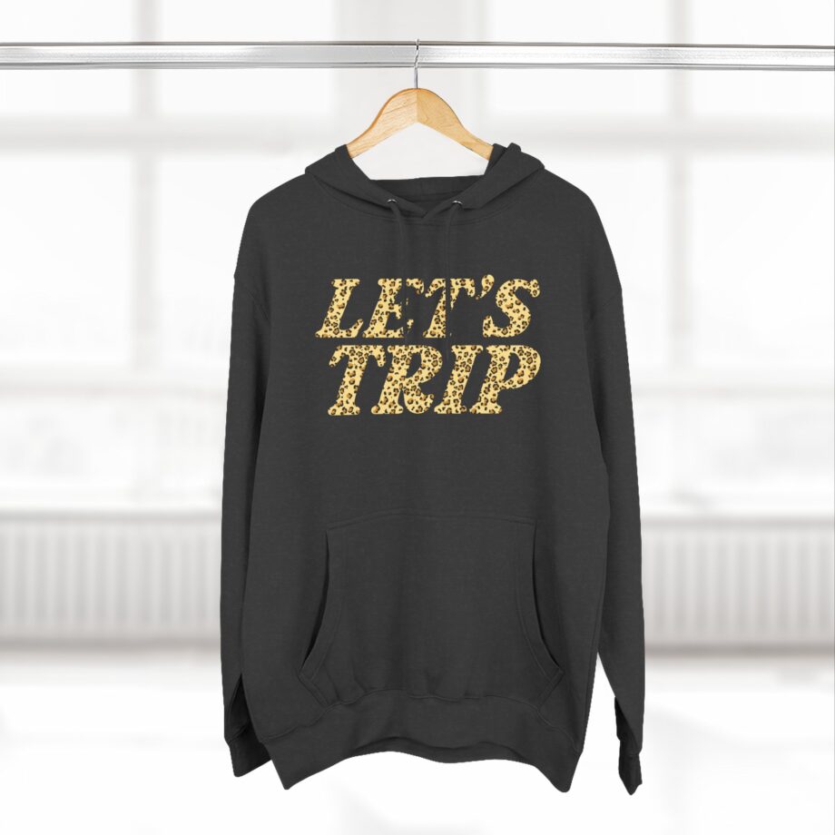 Sturniolo Triplets Let's Trip Cheetah Three-panel Fleece Hoodie