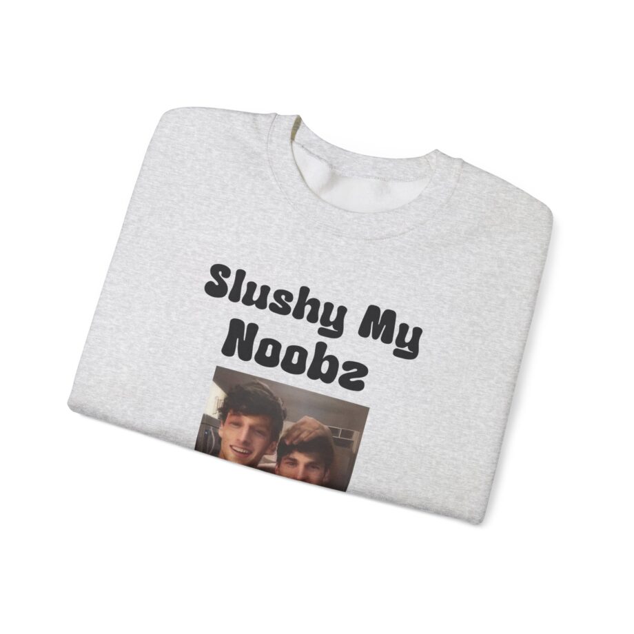 Slushy Noobz Martin and Hamzah Comedy Unisex Heavy Blend Crewneck Sweatshirt