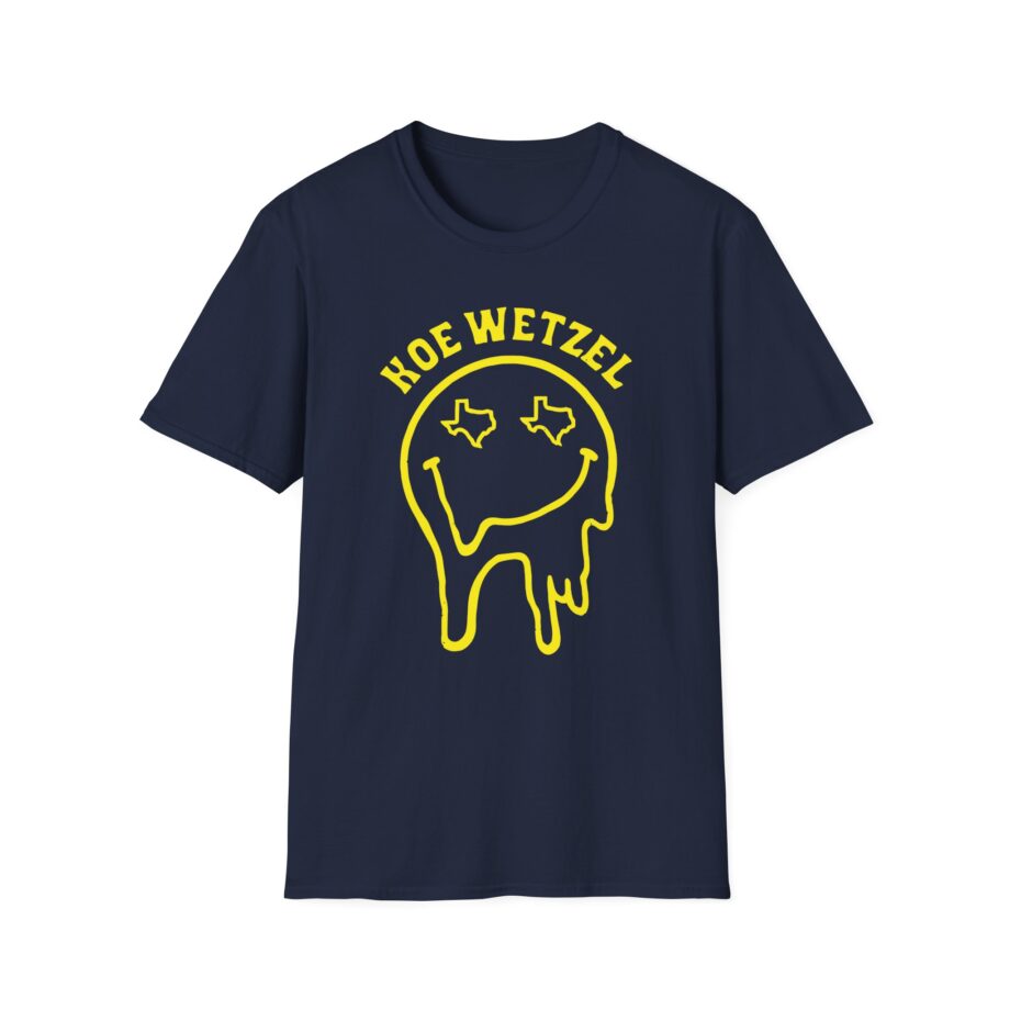 Koe Wetzel Drippy Smiley Unisex Softstyle T-shirt