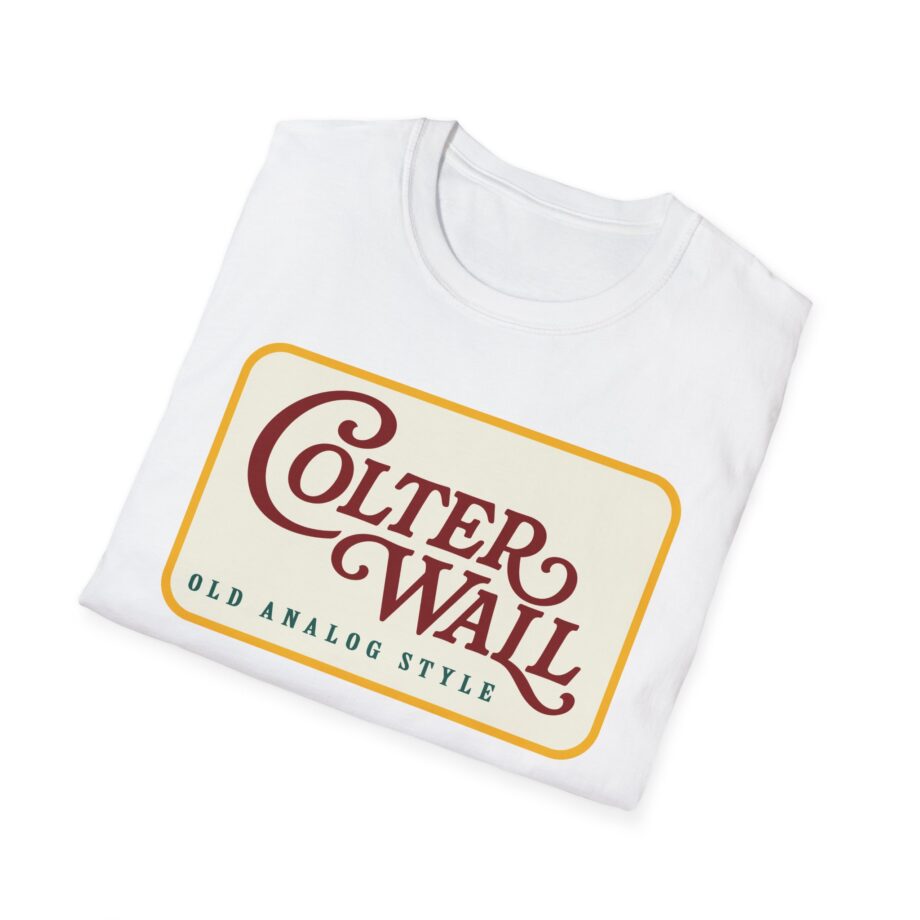 Colter Wall Old Analog Style Unisex Softstyle T-shirt