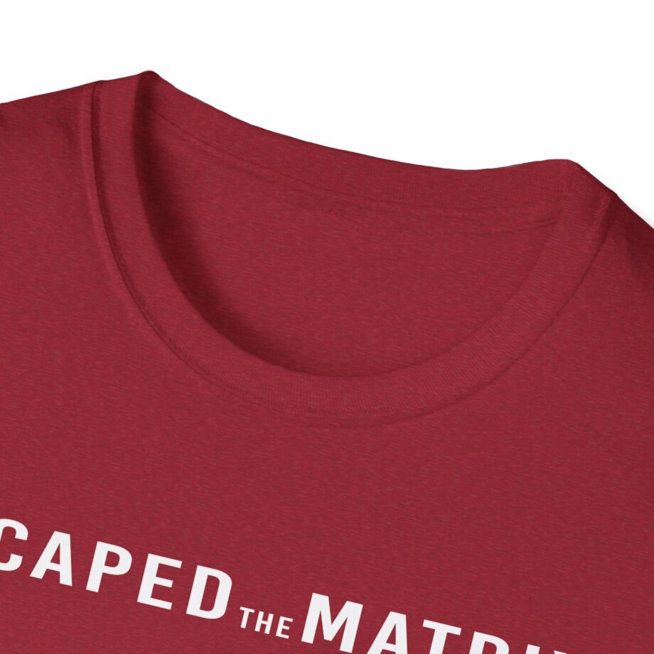 Andrew Tate Escaped the Matrix Unisex Softstyle T-shirt