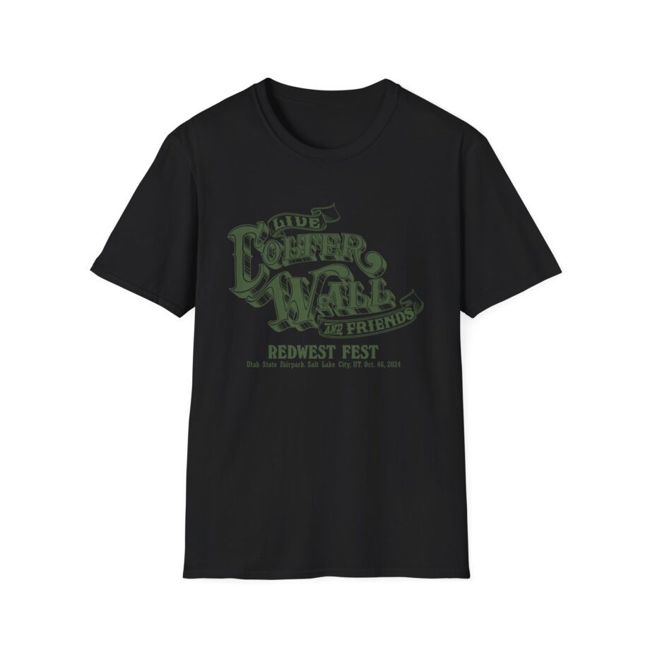 Colter Wall Redwest Fest Unisex Softstyle T-shirt