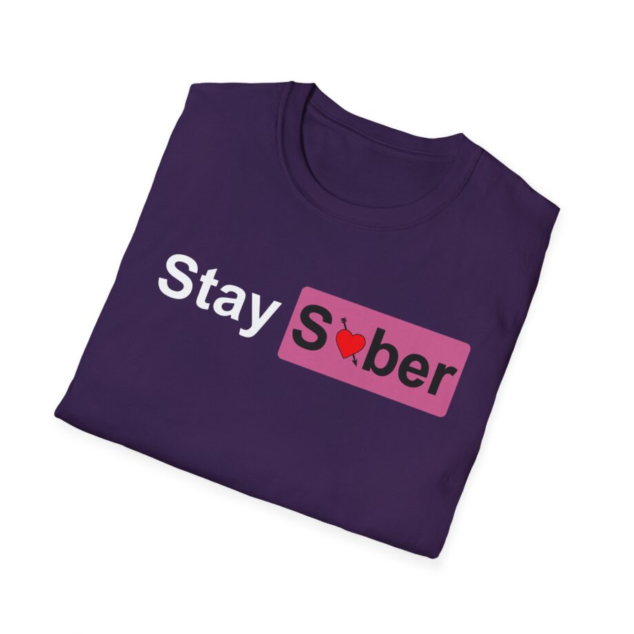 D’aydrian Harding Stay Sober Valentine's Day Unisex Softstyle T-shirt