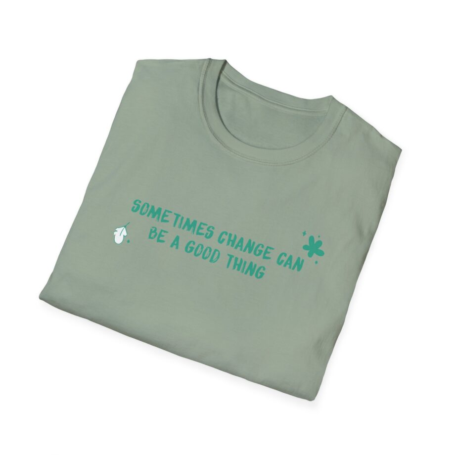 Heartstopper Sometimes Change Can Be a Good Thing Unisex Softstyle T-Shirt