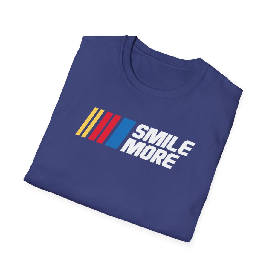 Roman Atwood Smile More Racing Unisex Softstyle T-shirt