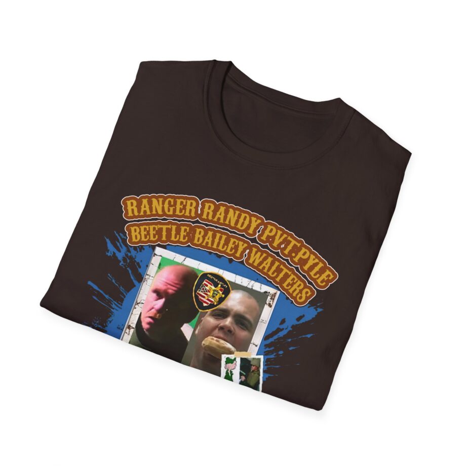 Afroman Ranger Randy Prvate Pyle Beetle Bailey Walters Unisex Softstyle T-Shirt