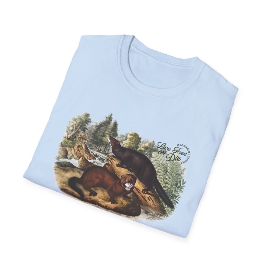 Live Free or Die in Mogul Hampshire Unisex Softstyle T-Shirt