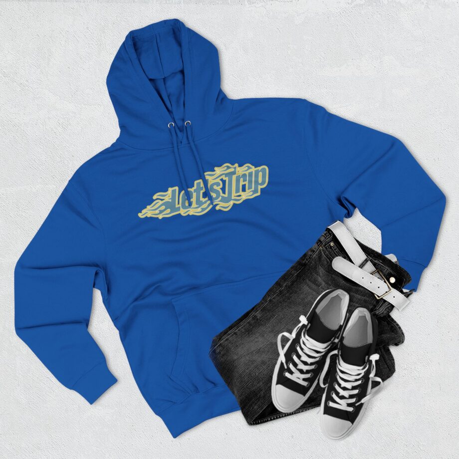 Sturniolo Let's Trip Flames Three-panel Fleece Hoodie