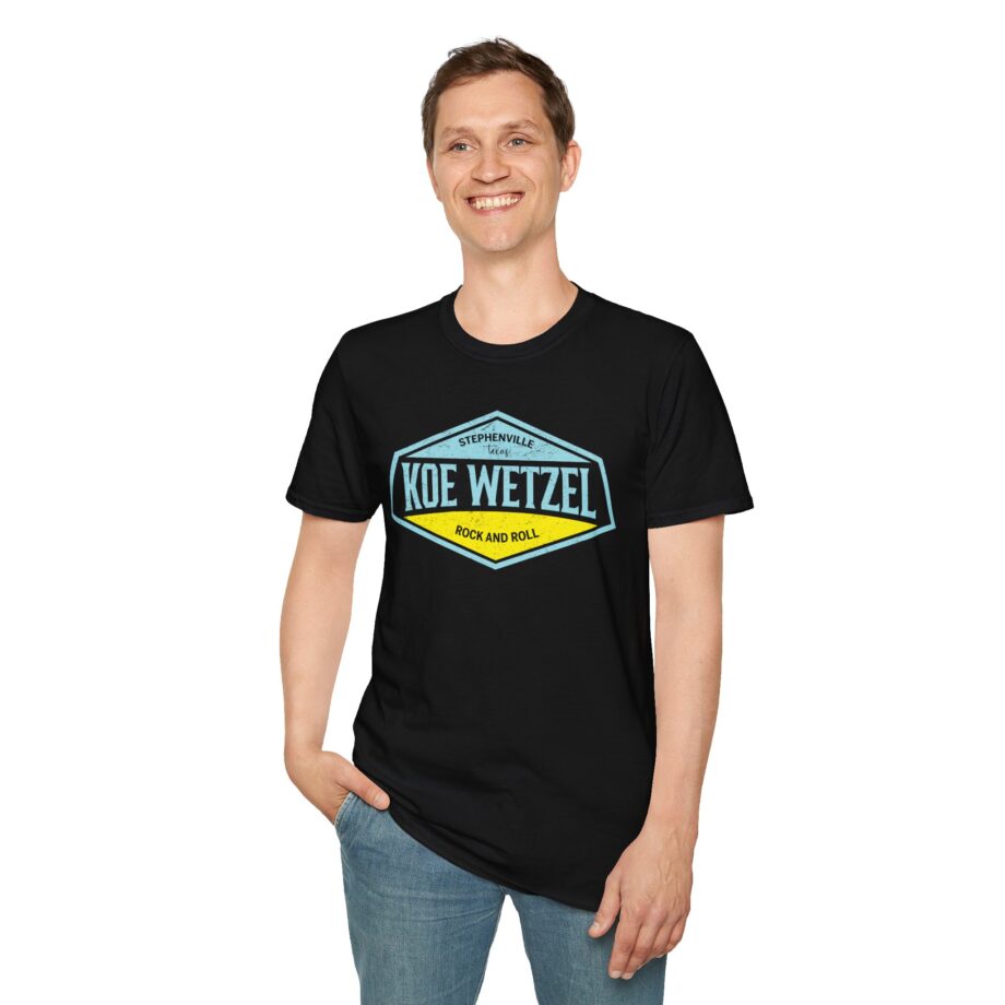 Koe Wetzel Stephenville Rock & Roll Unisex Softstyle T-shirt