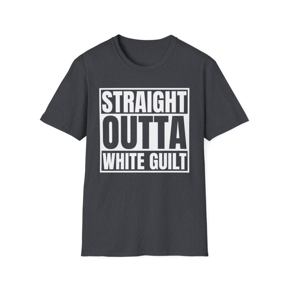 Straight Outta White Guilt Unisex Softstyle T-Shirt