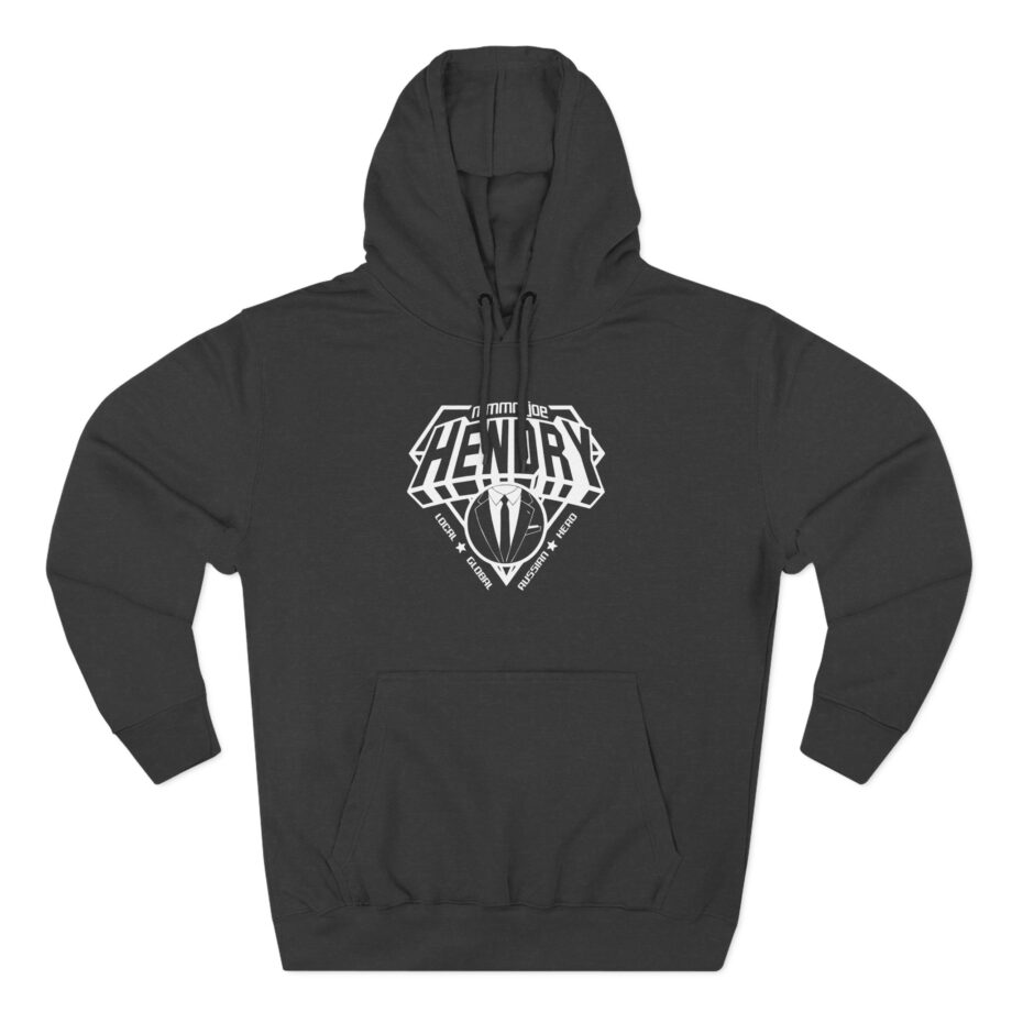Joe Hendry Three-Panel Fleece Hoodie