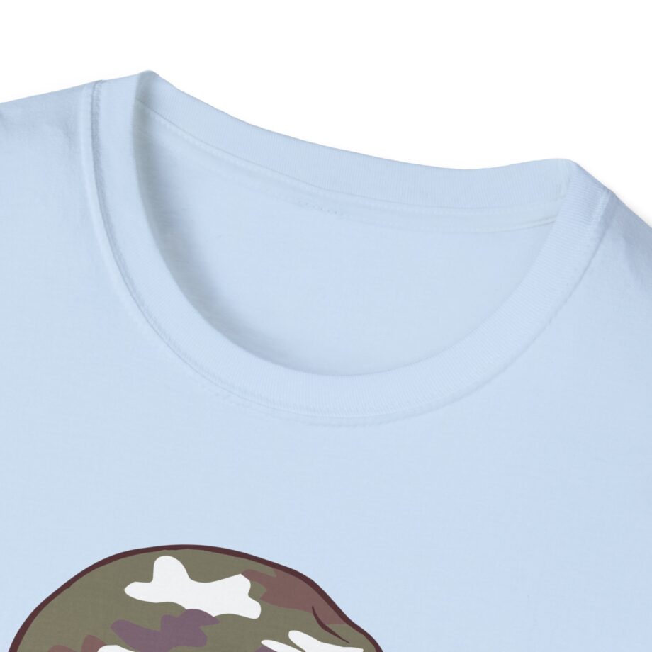 Jackass Camouflage Helmet Unisex Softstyle T-Shirt