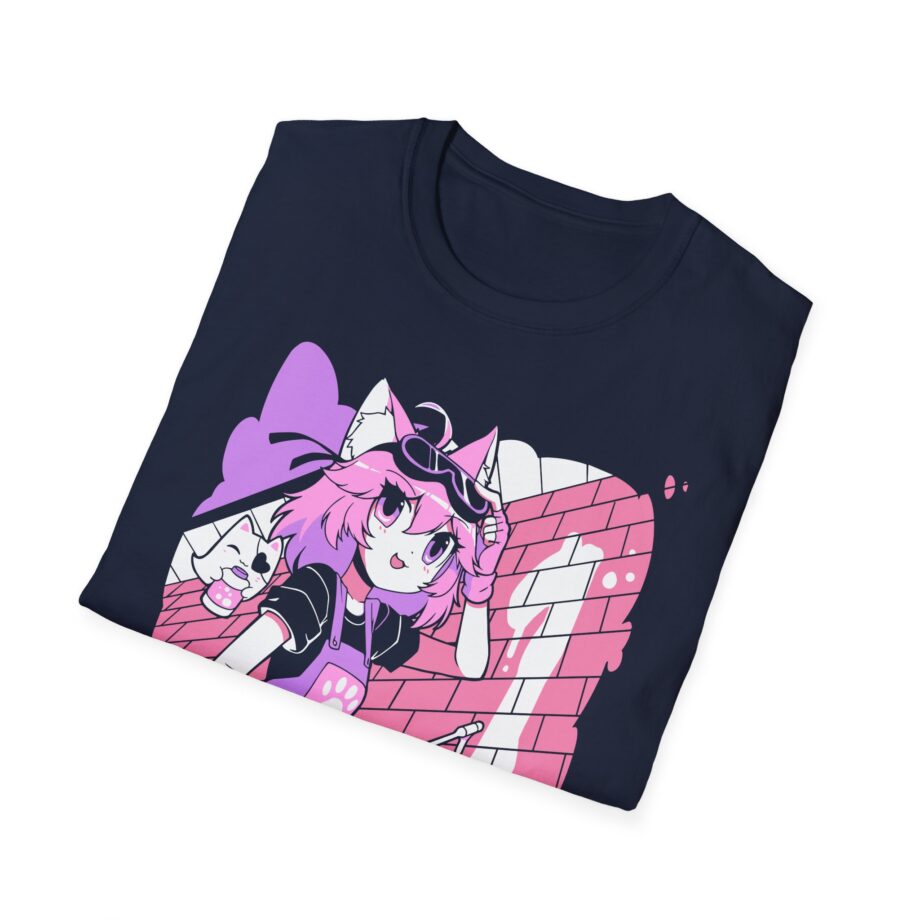Vshojo Nyanners Anime  Unisex Softstyle T-Shirt