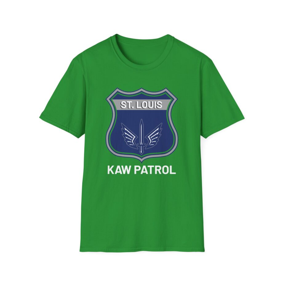 Youth St. Louis Battlehawks Kaw Patrol Unisex Softstyle T-Shirt