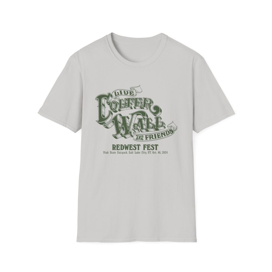 Colter Wall Redwest Fest Unisex Softstyle T-shirt