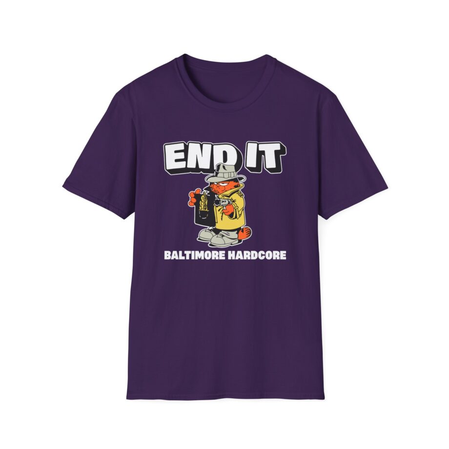 End It Baltimore Hardcore Unisex Softstyle T-Shirt