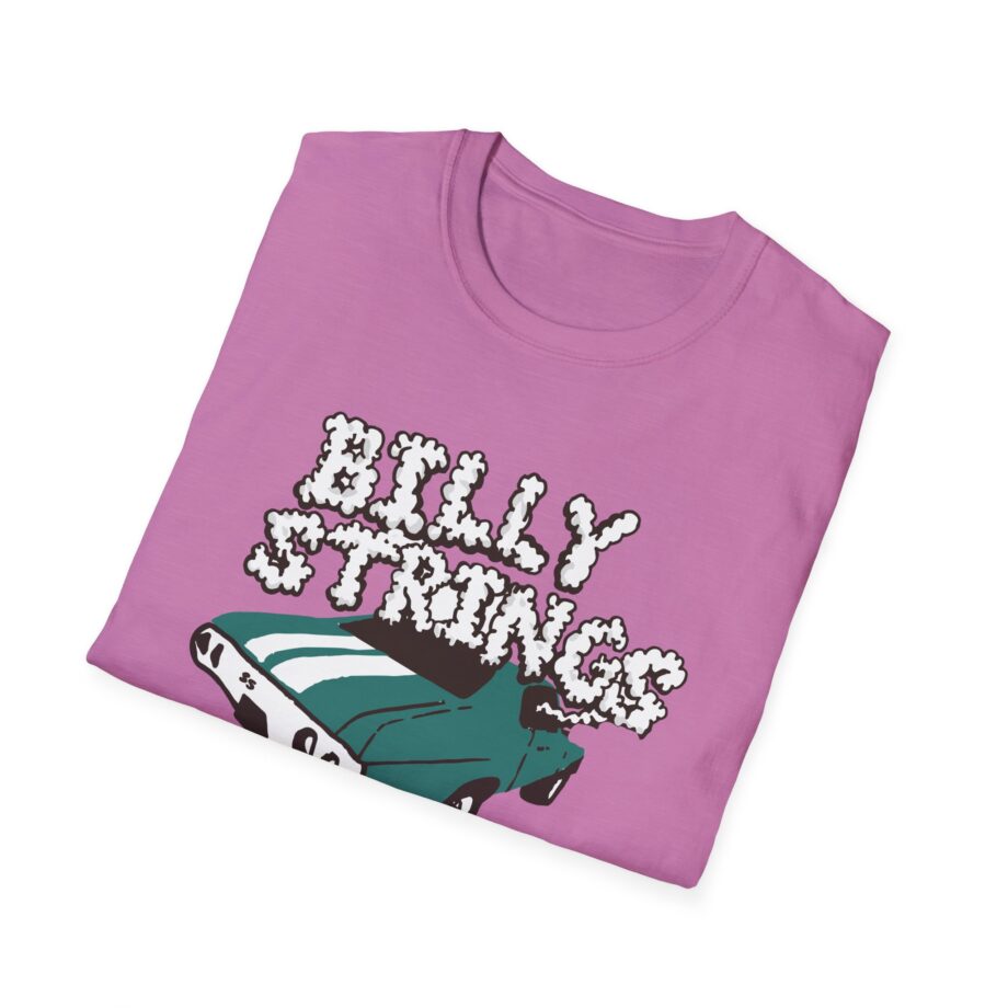 Billy Strings Imogene + Willie X Billy Strings Highway Prayers Green Car Unisex Softstyle T-shirt