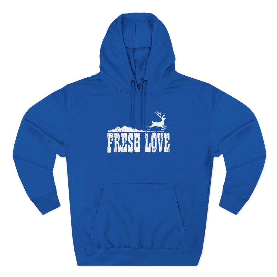 Fresh Love Three Panel Fleece Hoodie