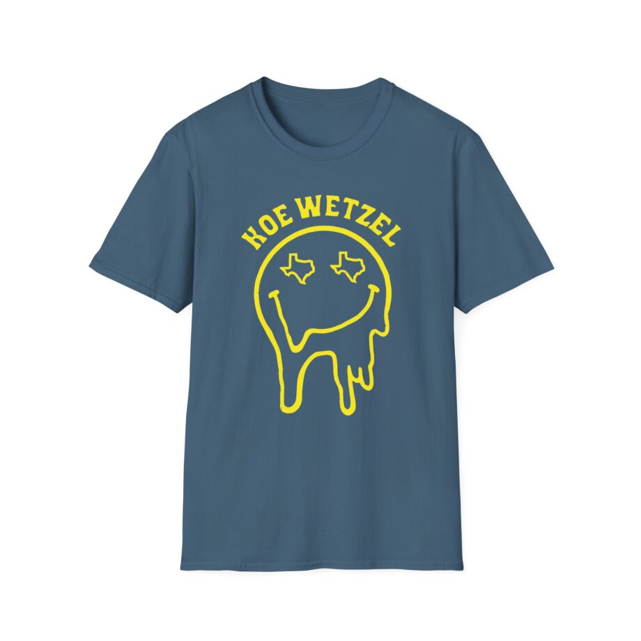 Koe Wetzel Drippy Smiley Unisex Softstyle T-shirt