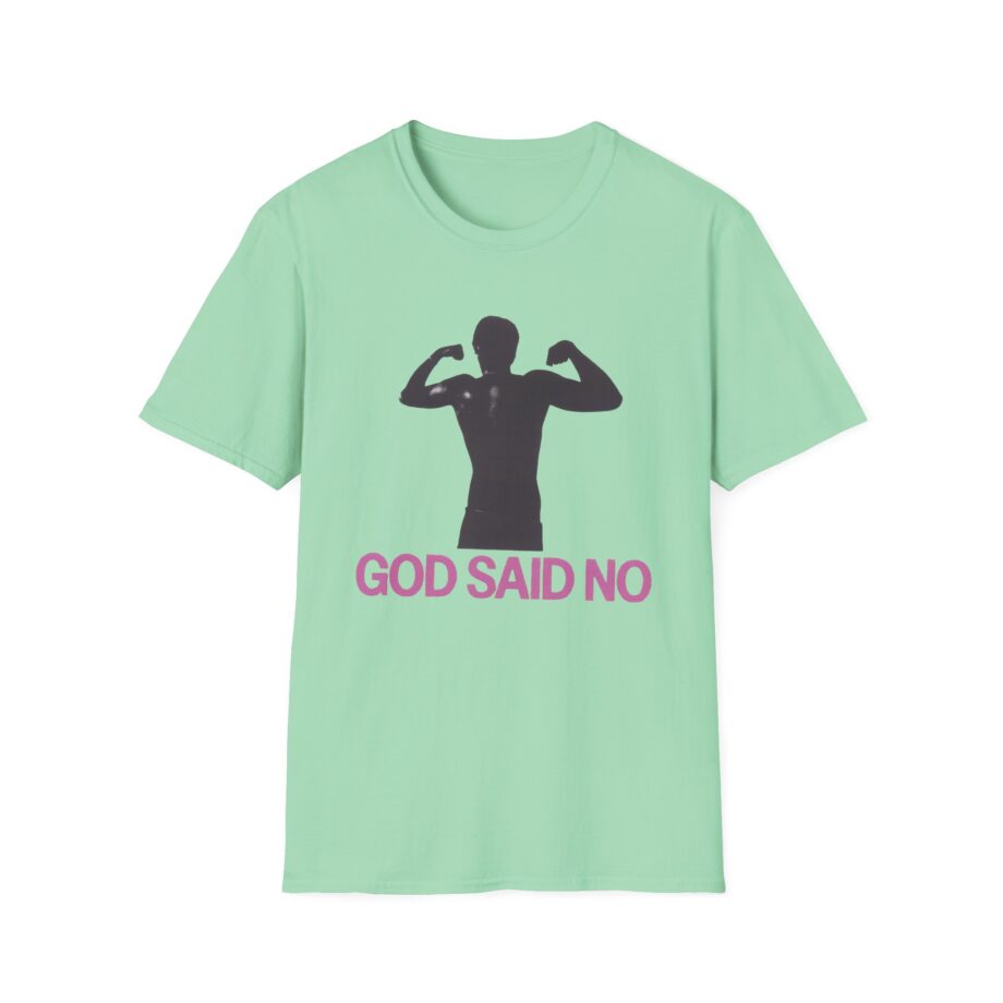 Omar Apollo God Said No Muscle Unisex Softstyle T-shirt