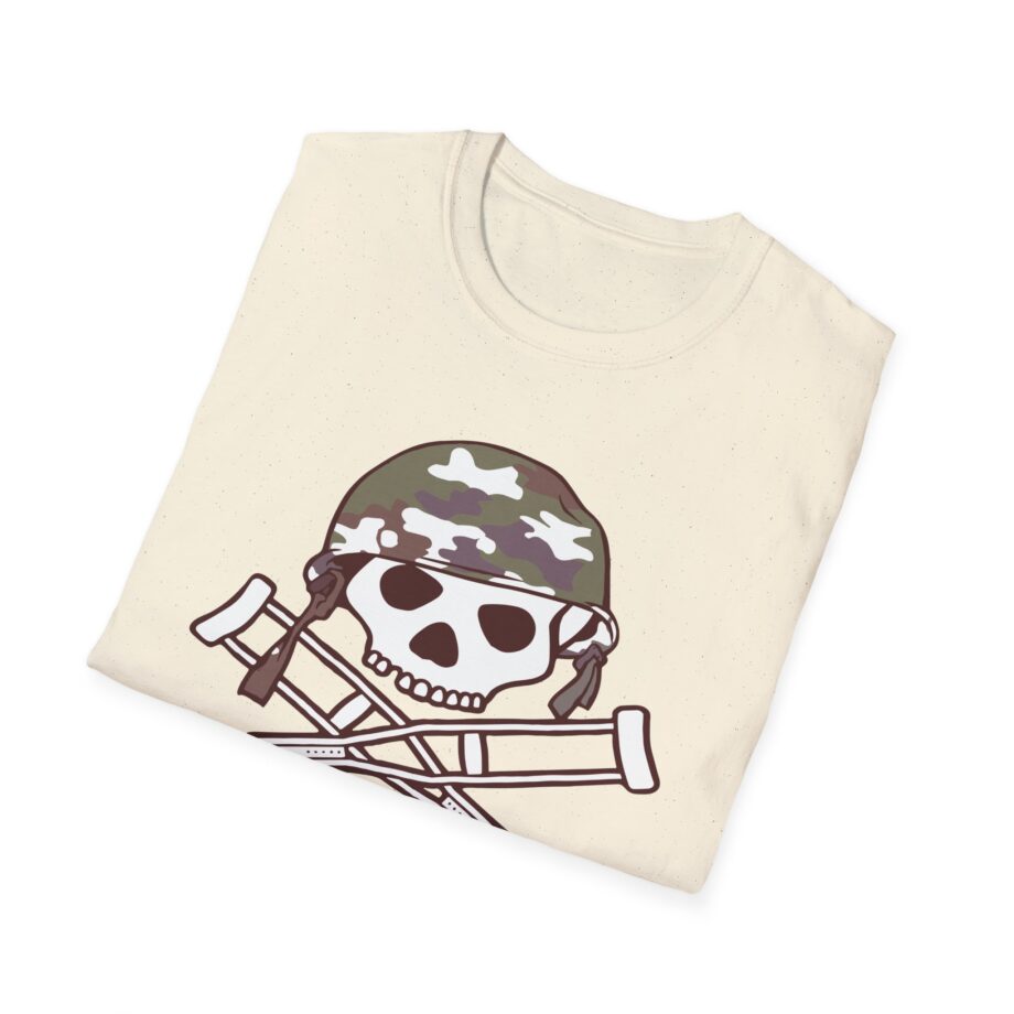 Jackass Camouflage Helmet Unisex Softstyle T-Shirt