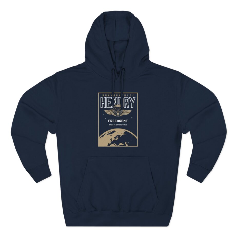 Joe Hendry Three-Panel Fleece Hoodie