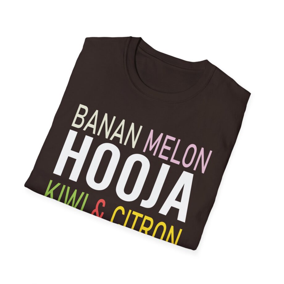 Hooja Banan Melon Kiwi & Citron Unisex Softstyle T-shirt