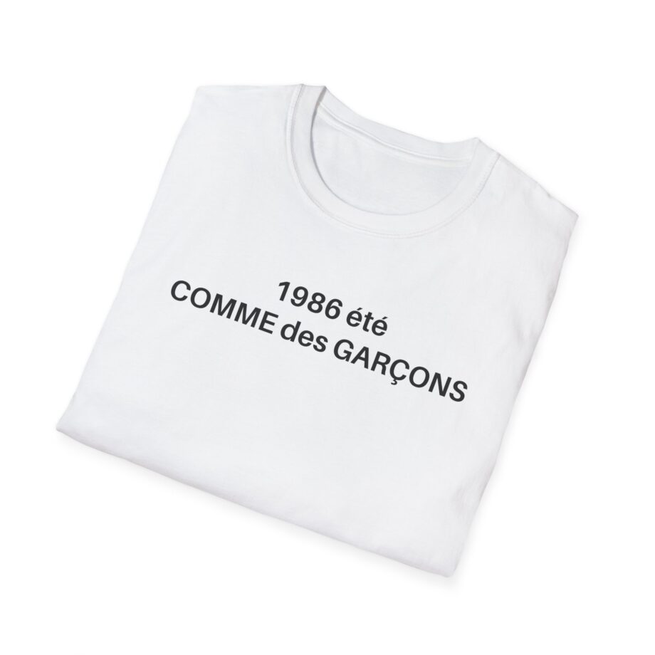 Russ Comme De Garcons Cdg Staff Coat Unisex Softstyle T-shirt