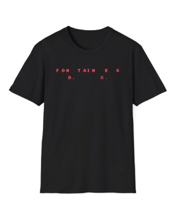 Fontaines D.C. Dogrel Unisex Softstyle T-Shirt