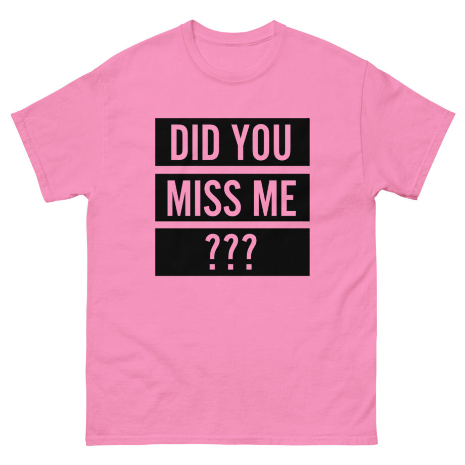 Olly Murs Did You Miss Me Unisex classic tee