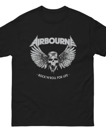 Airbourne Rock N Roll for Life Unisex classic tee