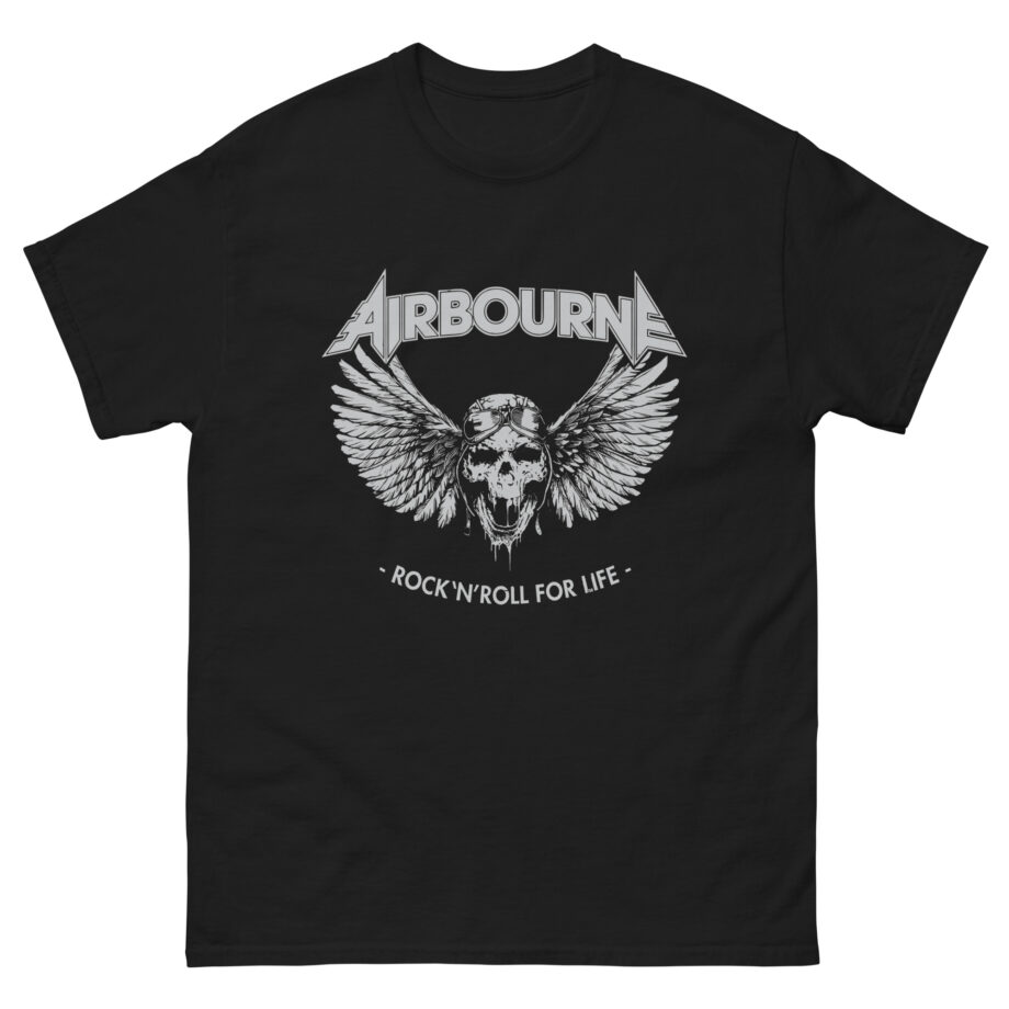 Airbourne Rock N Roll for Life Unisex classic tee