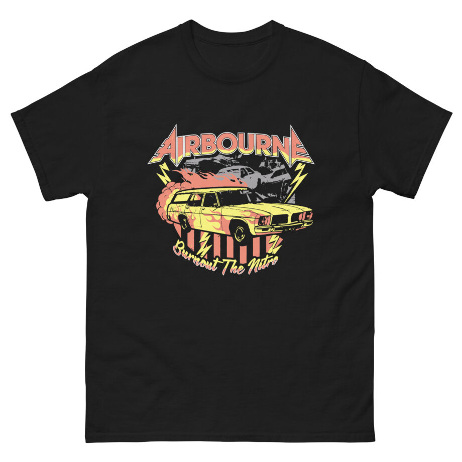 Airbourne Burnout the Nitro Unisex classic tee