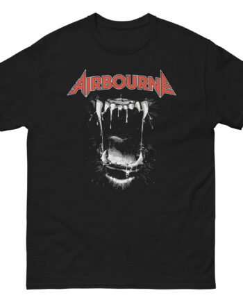 Airbourne Black Dog Barking Tracks Unisex classic tee