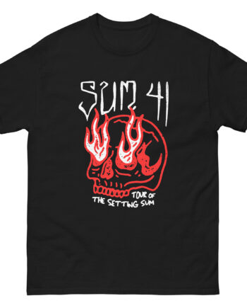 Sum 41 Skull Sketch Tour Unisex classic tee