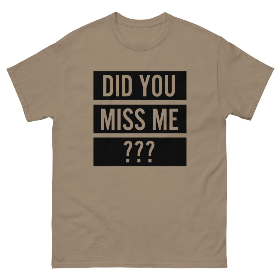 Olly Murs Did You Miss Me Unisex classic tee