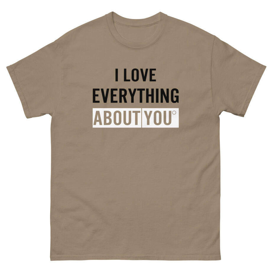 Asimister I Love Everything About You Unisex classic tee